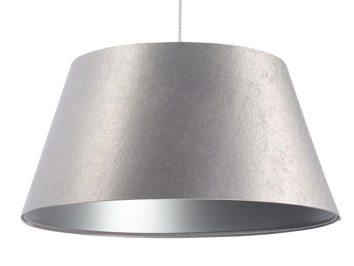 HÄNGELEUCHTE Grau 50/27 cm - Silberfarben, Kunststoff (50/1.3/27cm) - ONZENO
