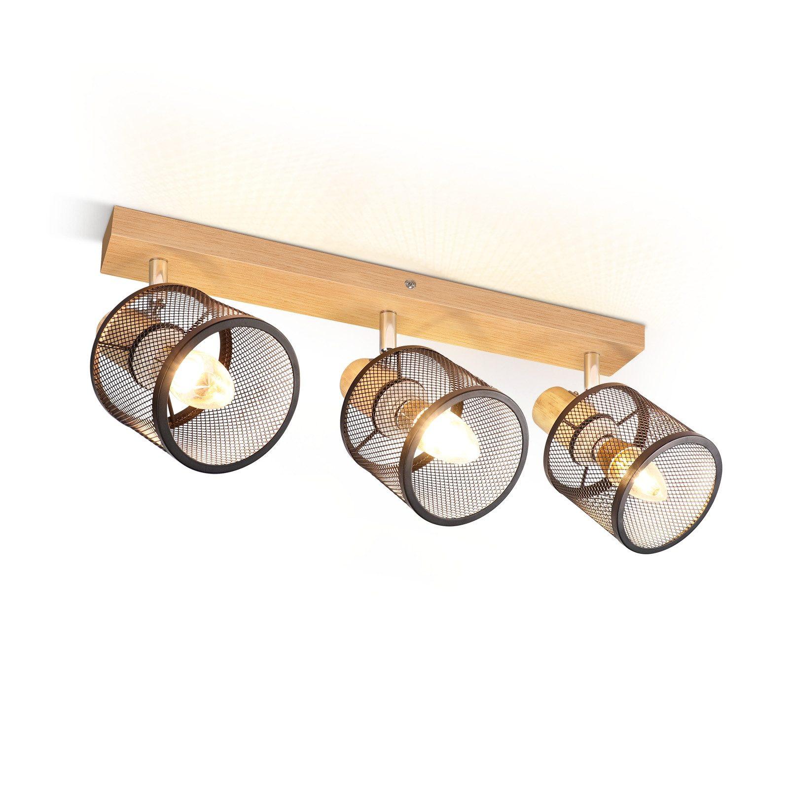 STRAHLER Dankbar 3-flammig 42/10/14 cm - Weiß, Metall (42/10/14cm) - ZMH
