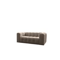 SOFA 2-sitzer Solvie In Tiffani - Taupe, Holzwerkstoff/Textil (200/75/106cm) - Fun Möbel