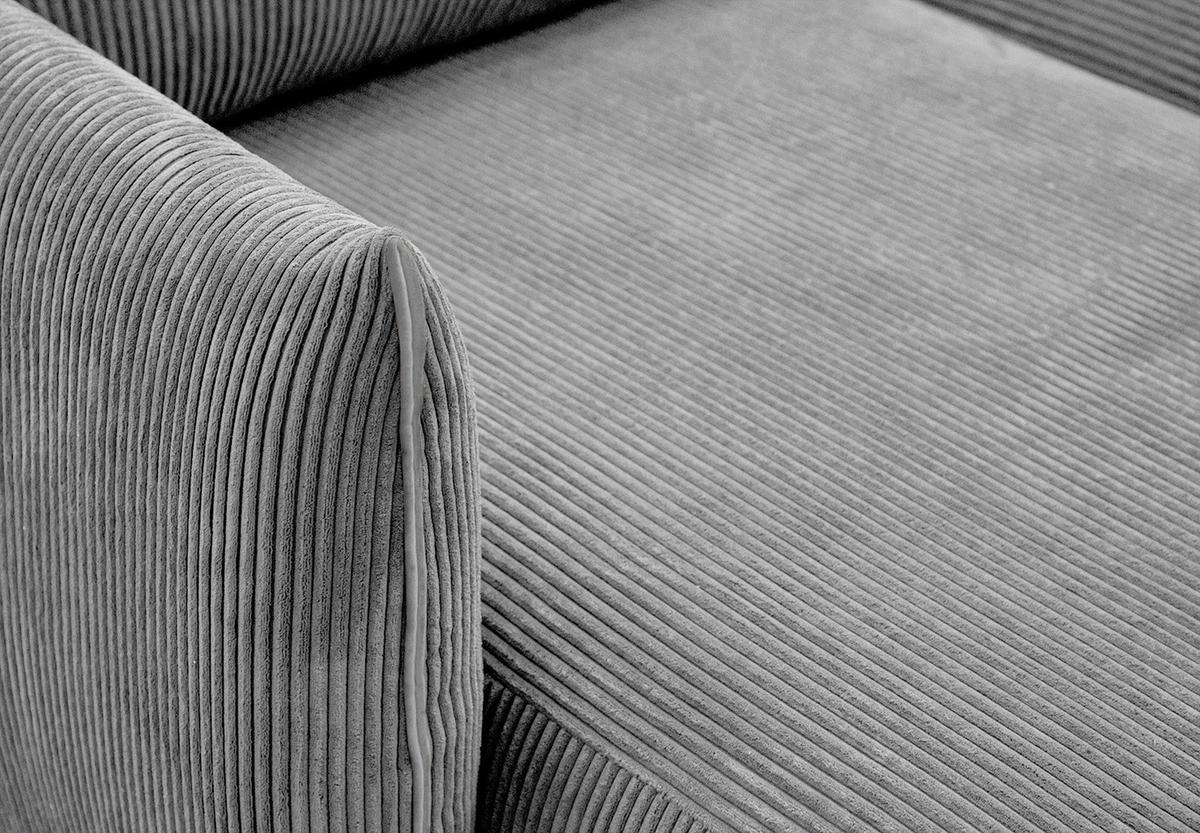 ECKSOFA TAUER 5-Sitzer, hellgrau - Hellgrau/Schwarz, Holzwerkstoff/Kunststoff (173/294cm) - Wozimo
