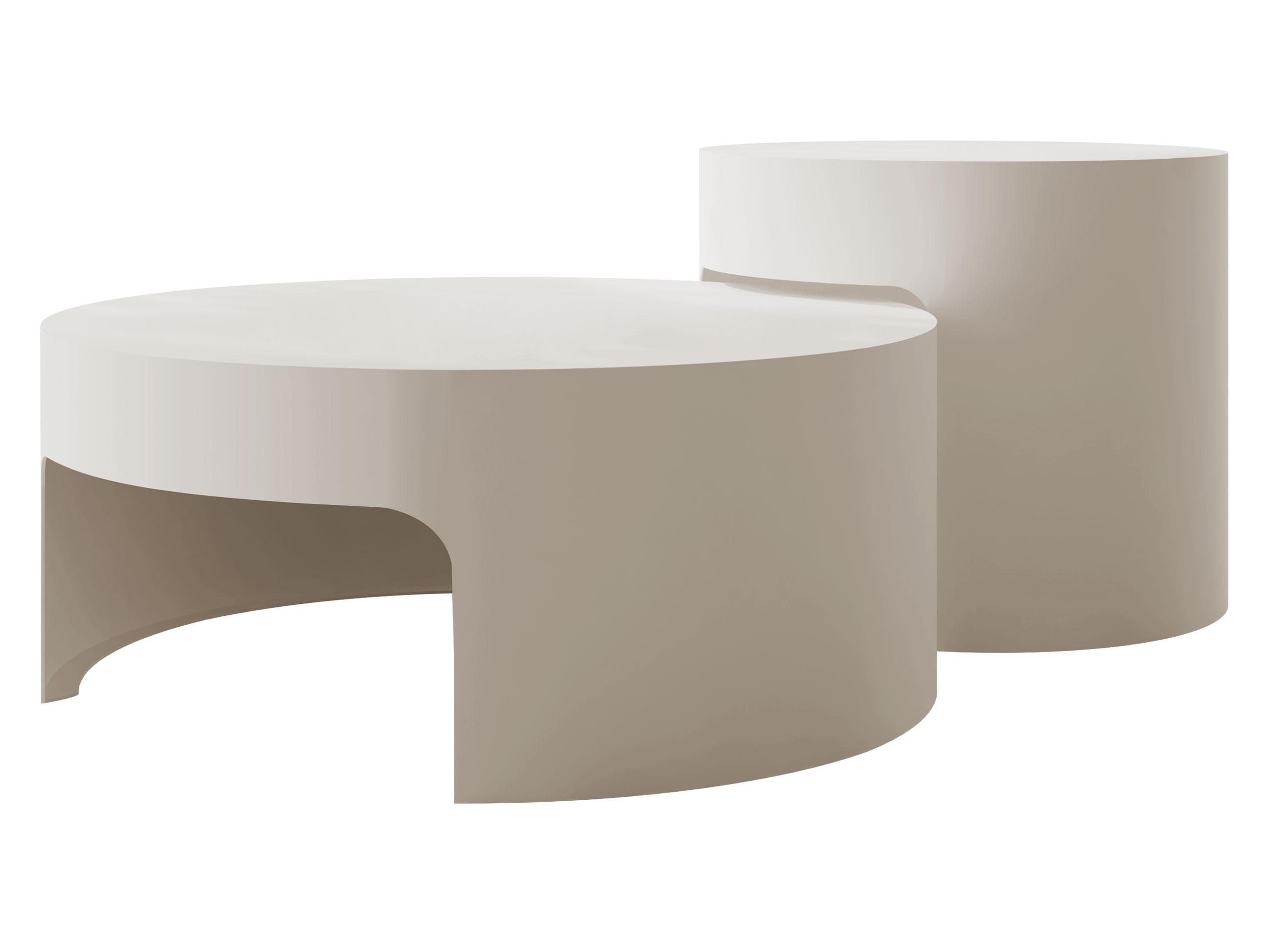 COUCHTISCH-SET Vellaro - Kaschmir, Holzwerkstoff/Metall (76/76/32cm) - MIRJAN24