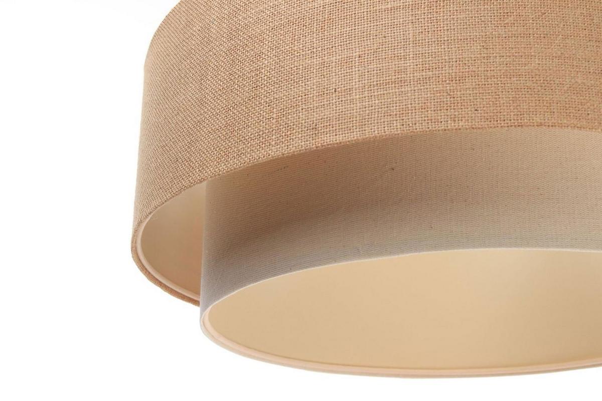 HÄNGELEUCHTE Beige 60/20 cm - Beige, Kunststoff (60/1.2/20cm) - ONZENO
