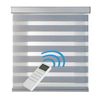 DOPPELROLLO Motorisiertes Silber 200x250 cm - Silberfarben, Kunststoff (200/250cm) - STORESDECO