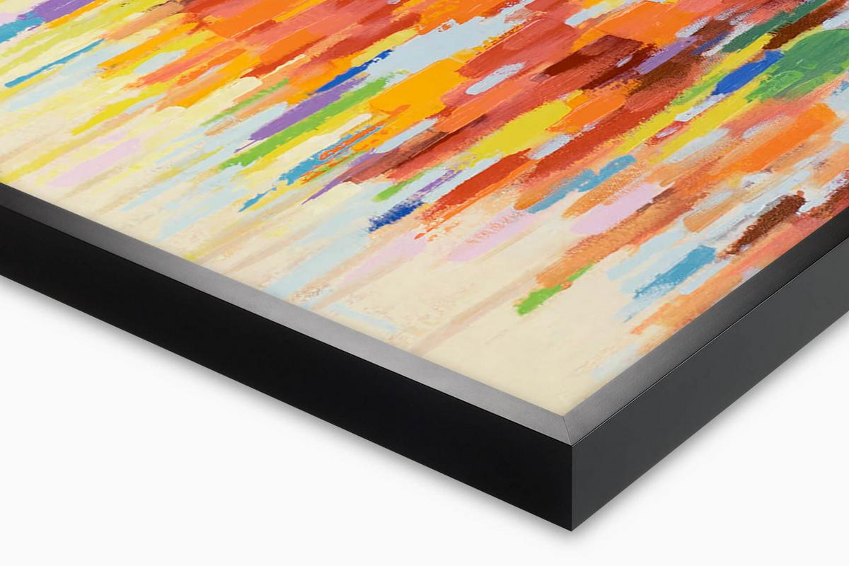 ÖLGEMÄLDE 120/60 cm - Multicolor, Holz/Textil (120/60cm) - KUNSTLOFT