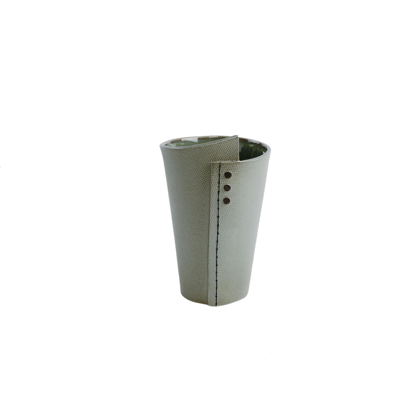 VASE Sirikit grün 19 cm - Grün, Keramik (19cm) - Goebel