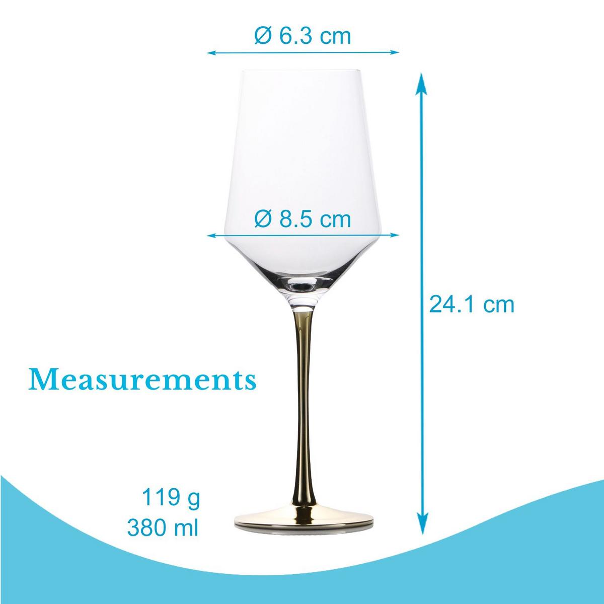 WEINGLAS SET 380 ml (4-tlg) - Transparent, Glas (0.38L) - Intirilife