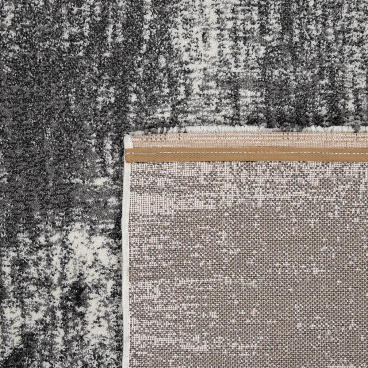 KURZFLORTEPPICH, mit Farbverlauf, aus Polypropylen, Anthrazit, 160 x 230 cm - Anthrazit, Textil (230/160cm) - KADIMA DESIGN