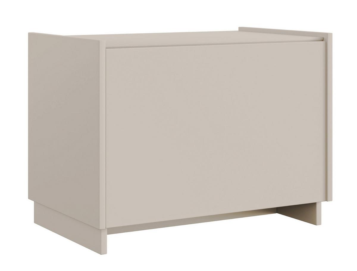 NACHTTISCH Magro Kaschmir 62 cm - Taupe/Kaschmir, Holzwerkstoff (62.3/46.2/39cm) - Selsey