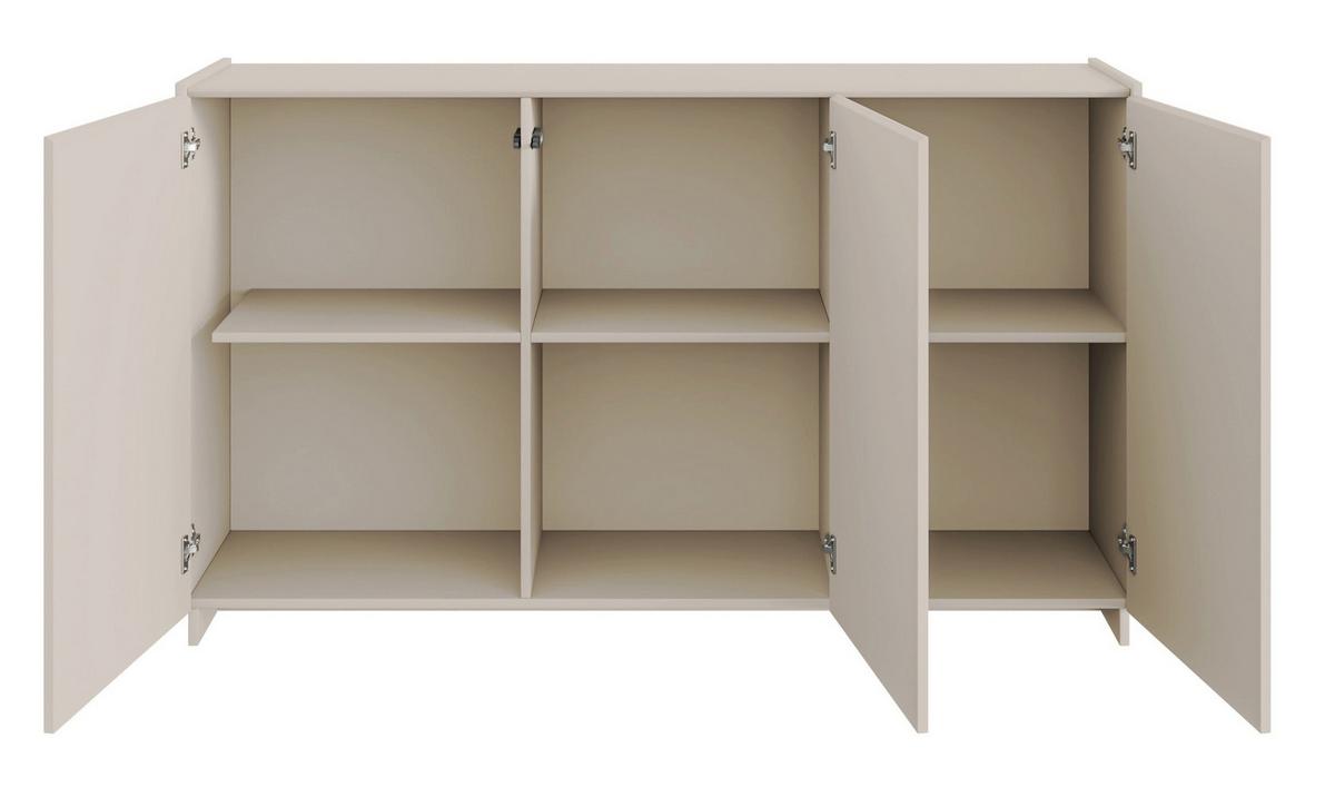 SIDEBOARD Magro Kaschmir 153 cm - Taupe, Holzwerkstoff (153.3/84/39cm) - Selsey