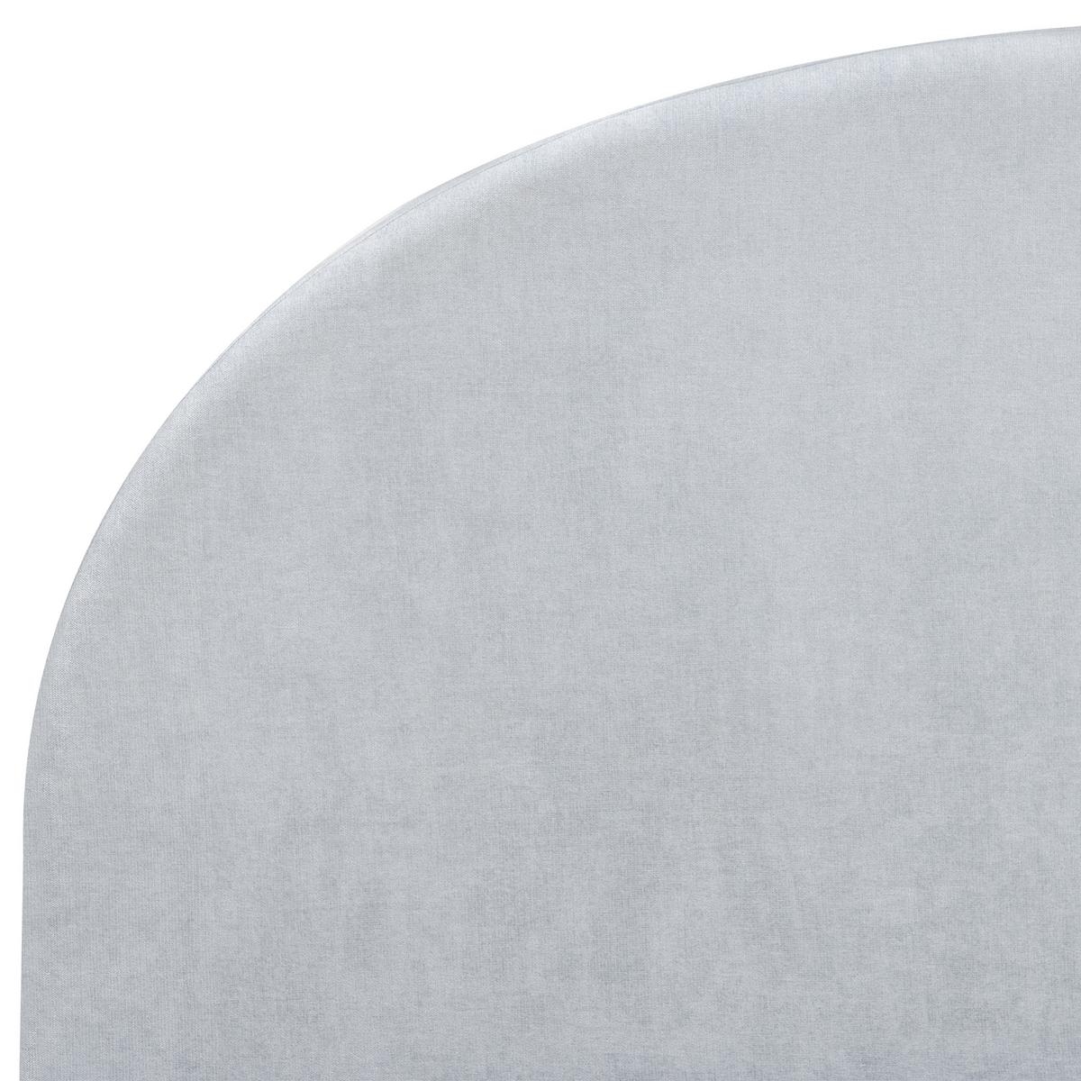 POLSTERBETT mit Lattenrost 140x200 cm Blau Vaucluse - Hellblau, Textil (140/200cm) - Beliani
