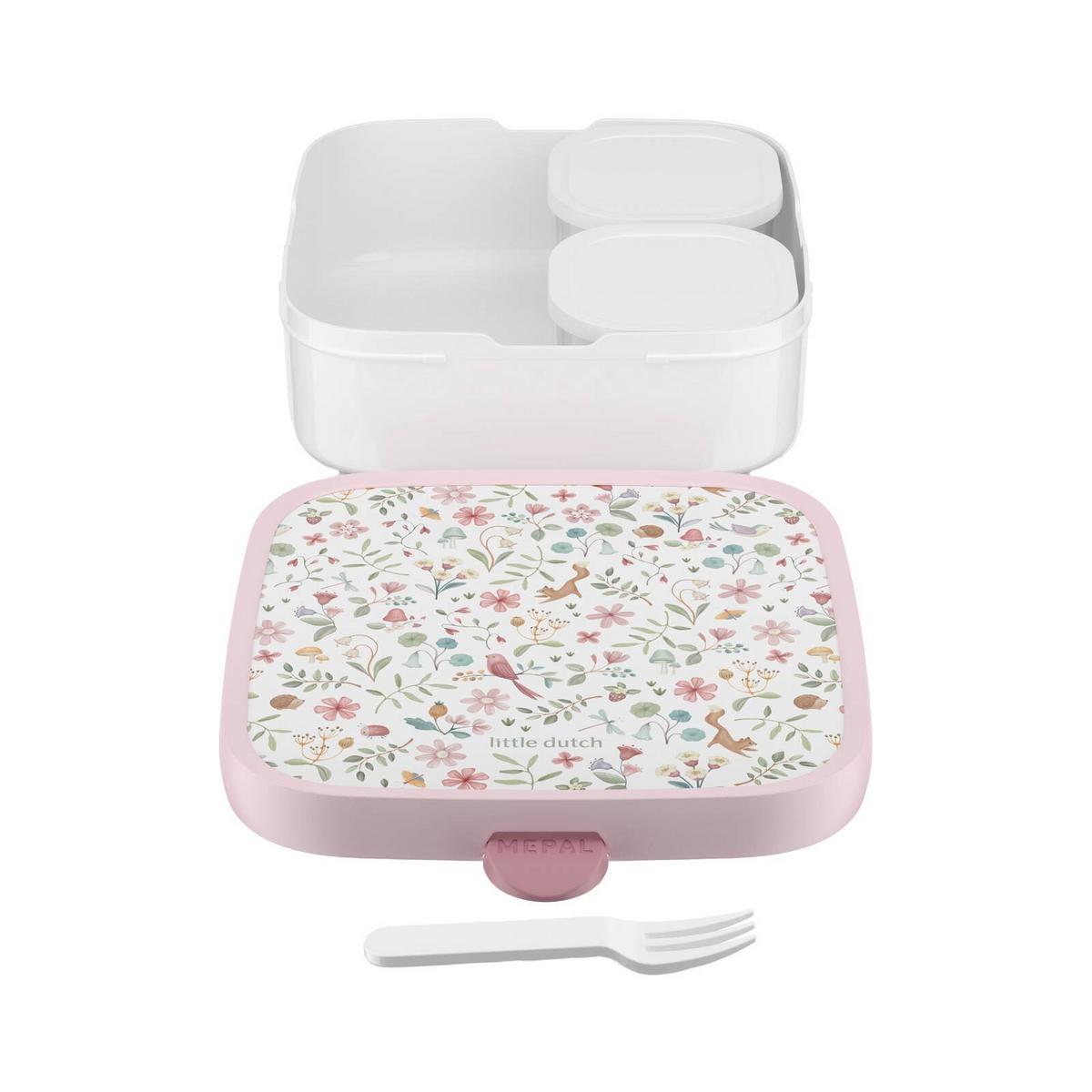 BROTDOSE XL Campus (2025) Fairy Wonders 1,3 l - Weiß/Rosa, Kunststoff (18.2/6.1/18.2cm) - Mepal