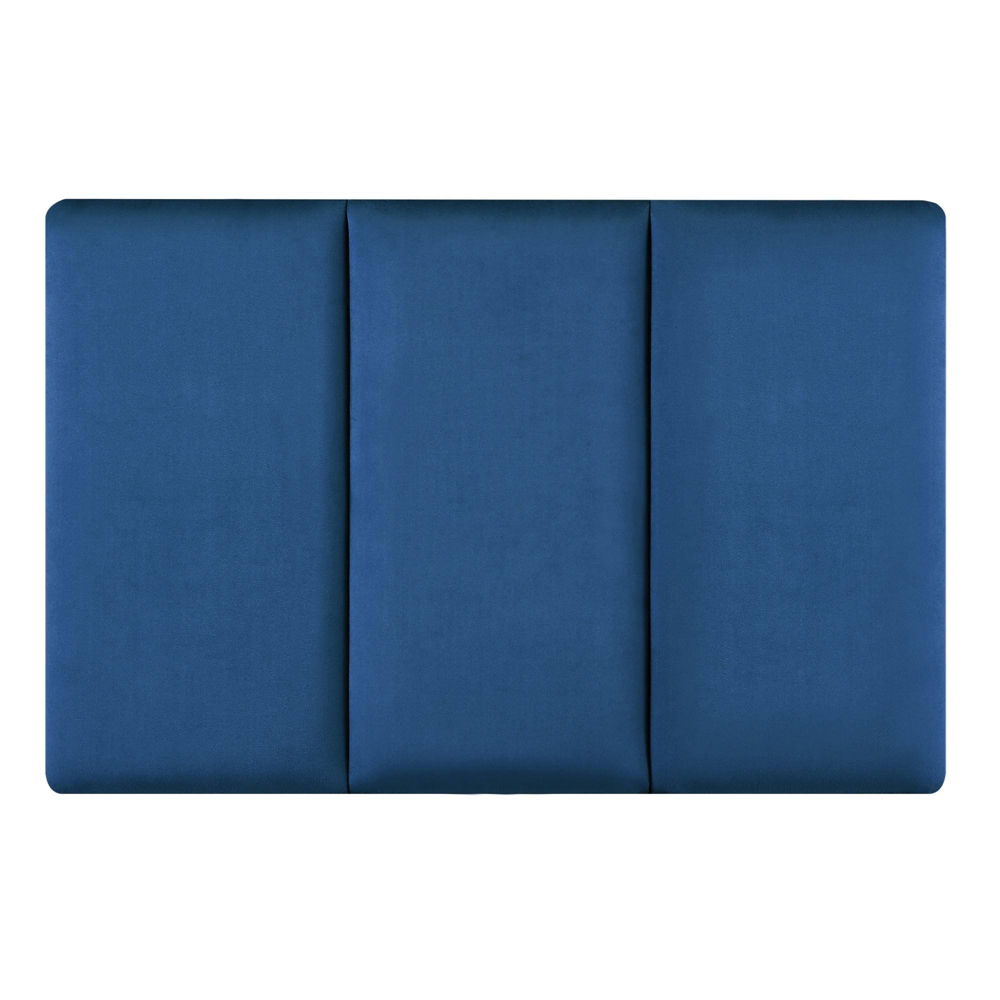 KOPFPOLSTER-SET 3 TLG. Carpino - Dunkelblau, Textil (3/30/60cm) - [neu.haus]