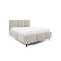 POLSTERBETT Miami - Beige, Holzwerkstoff/Textil (160/200cm) - Fun Möbel