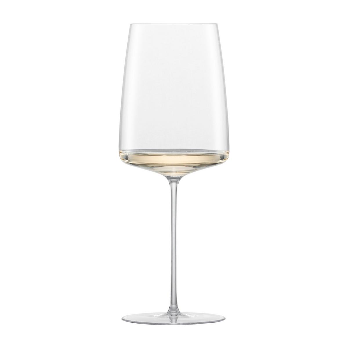 WEINGLÄSER KRAFTVOLL & WÜRZIG Simplify transparent 689 ml 2er Set - Transparent, Glas (0.689L) - Zwiesel Glas