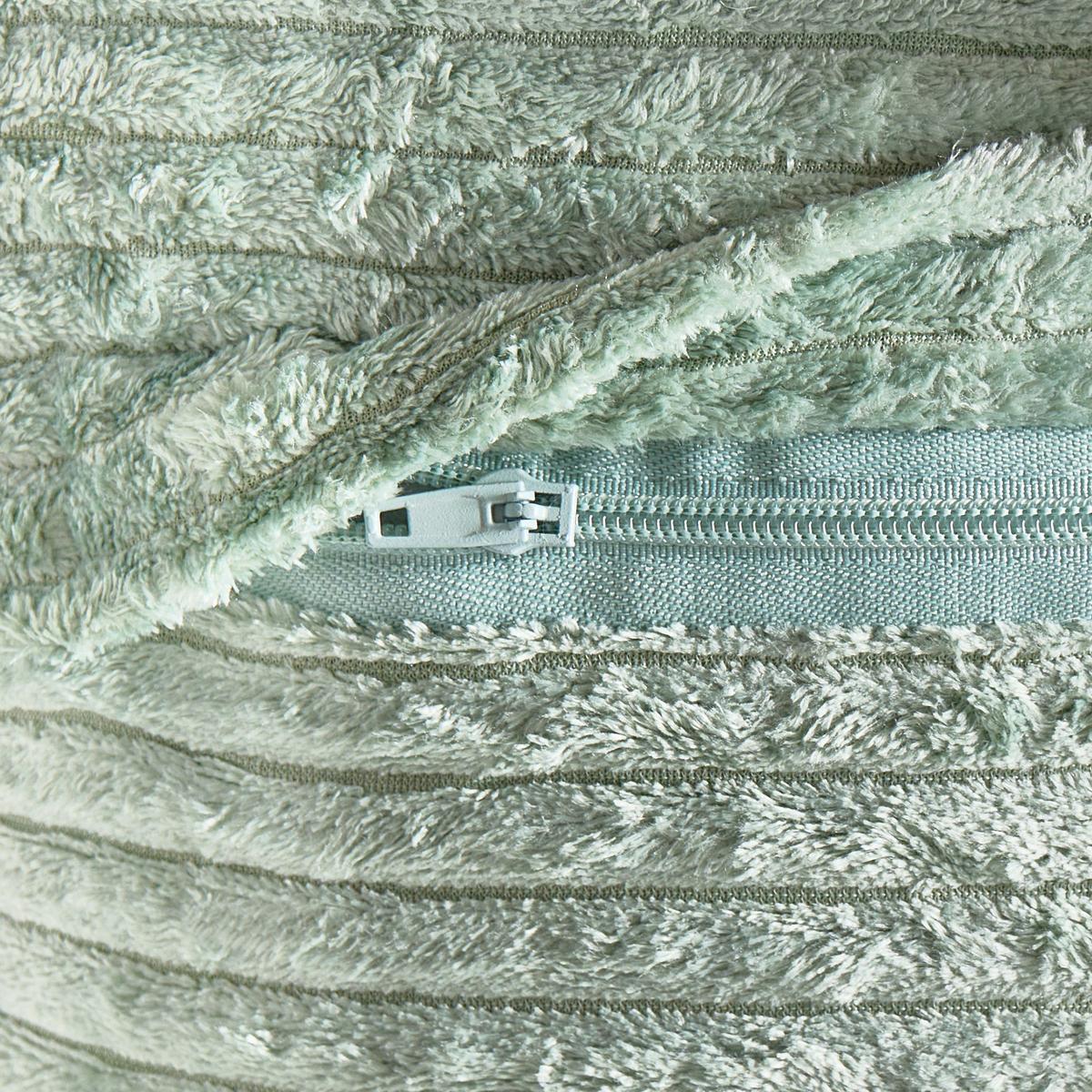 DEKOKISSEN 2er-Set Grün 45/45 cm Maranta - Grün, Textil (45/10cm) - Beliani