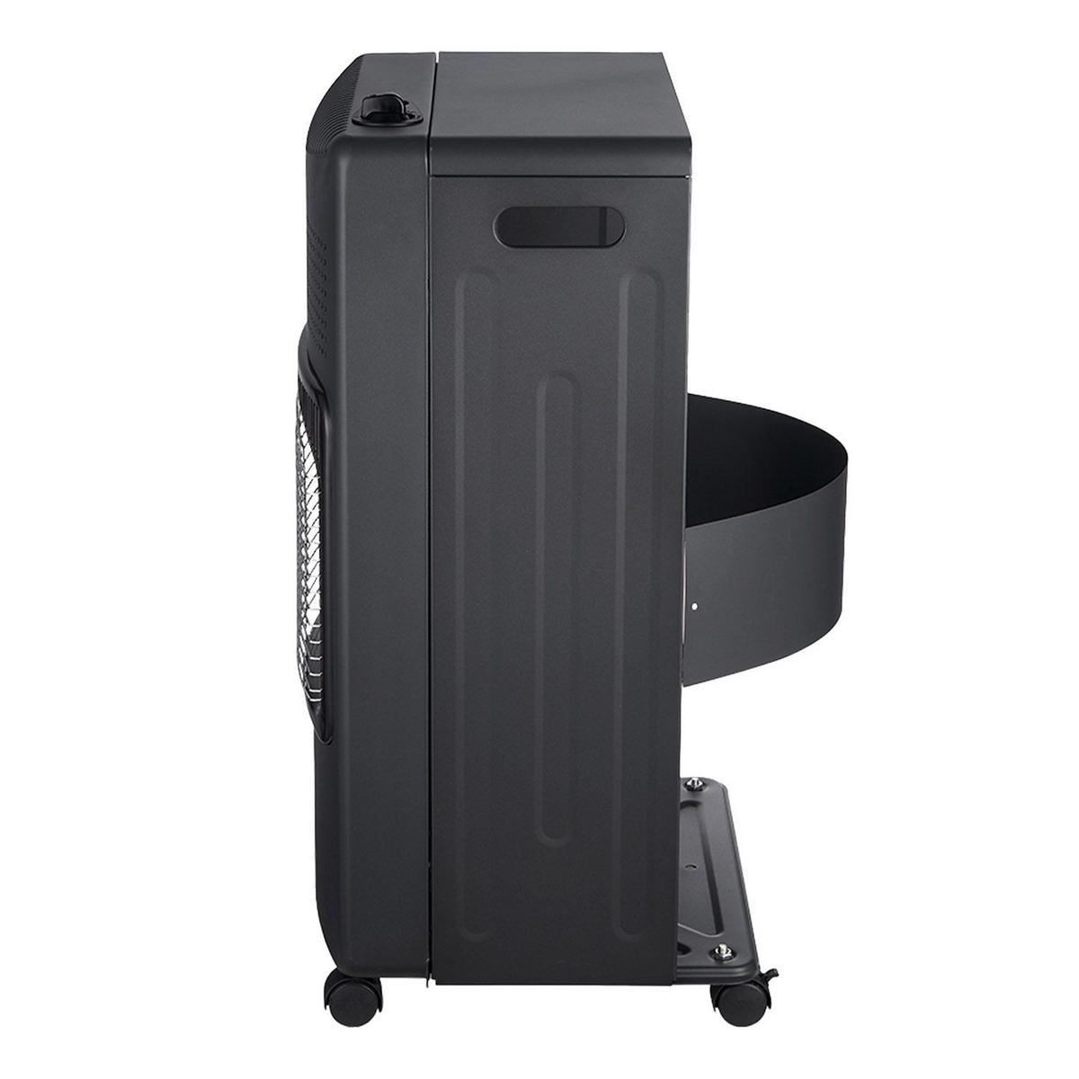 GASHEIZUNG GS42US schwarz - Schwarz, Metall (42/73/36cm) - Juskys