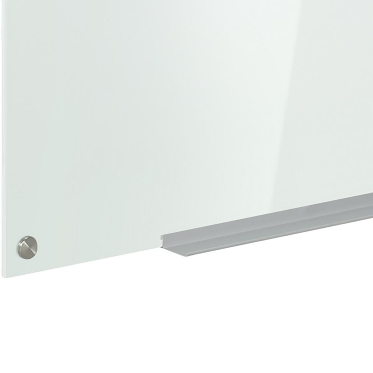 WHITEBOARD Magnetisch Magnettafel mit 4 Markern 10 Magnet abwischbar 90 x 60 cm - Weiß, Kunststoff (60/0.4/90cm) - Vinsetto