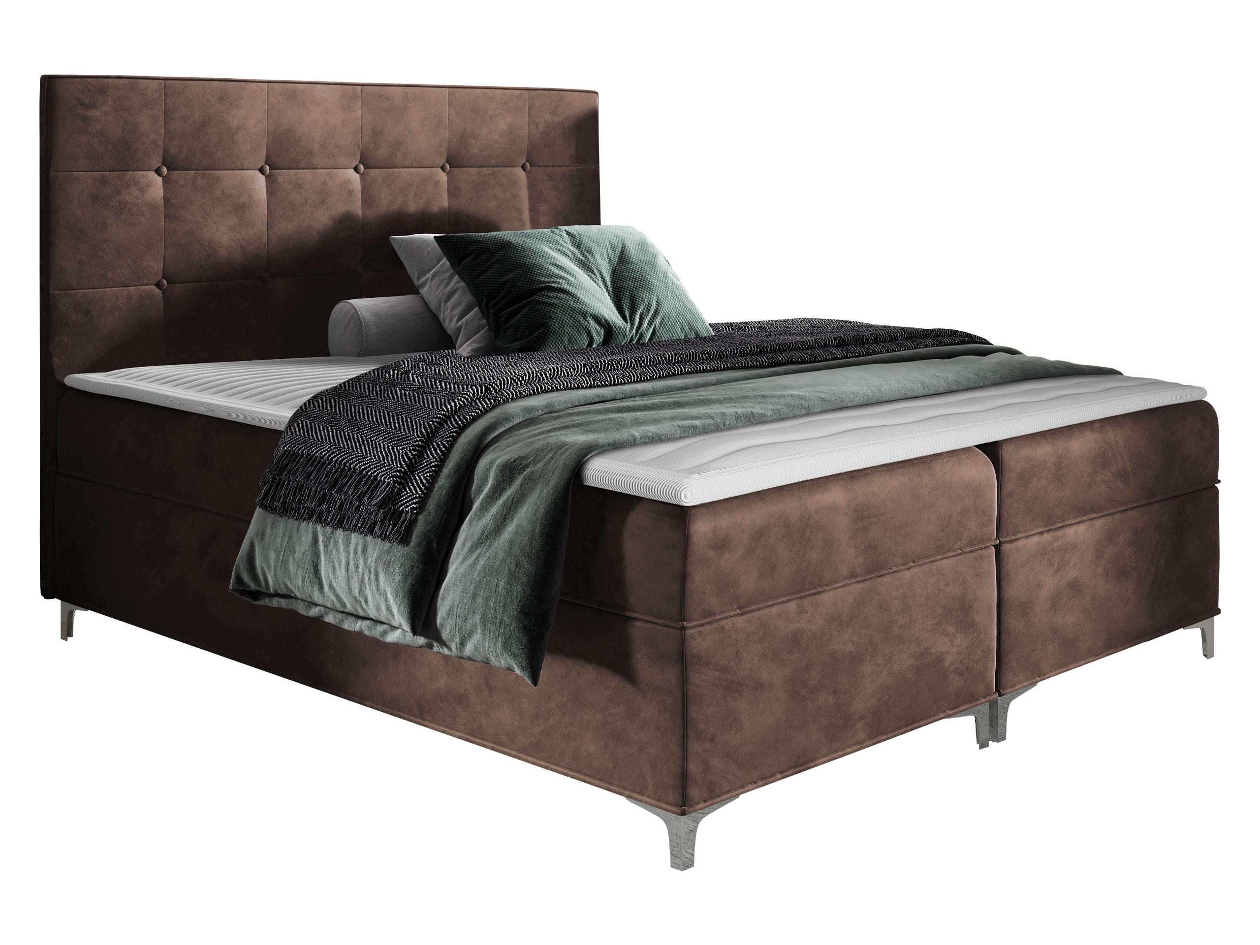 BOXBETT Snake - H3 - Braun, Holz (160/200cm) - MIRJAN24