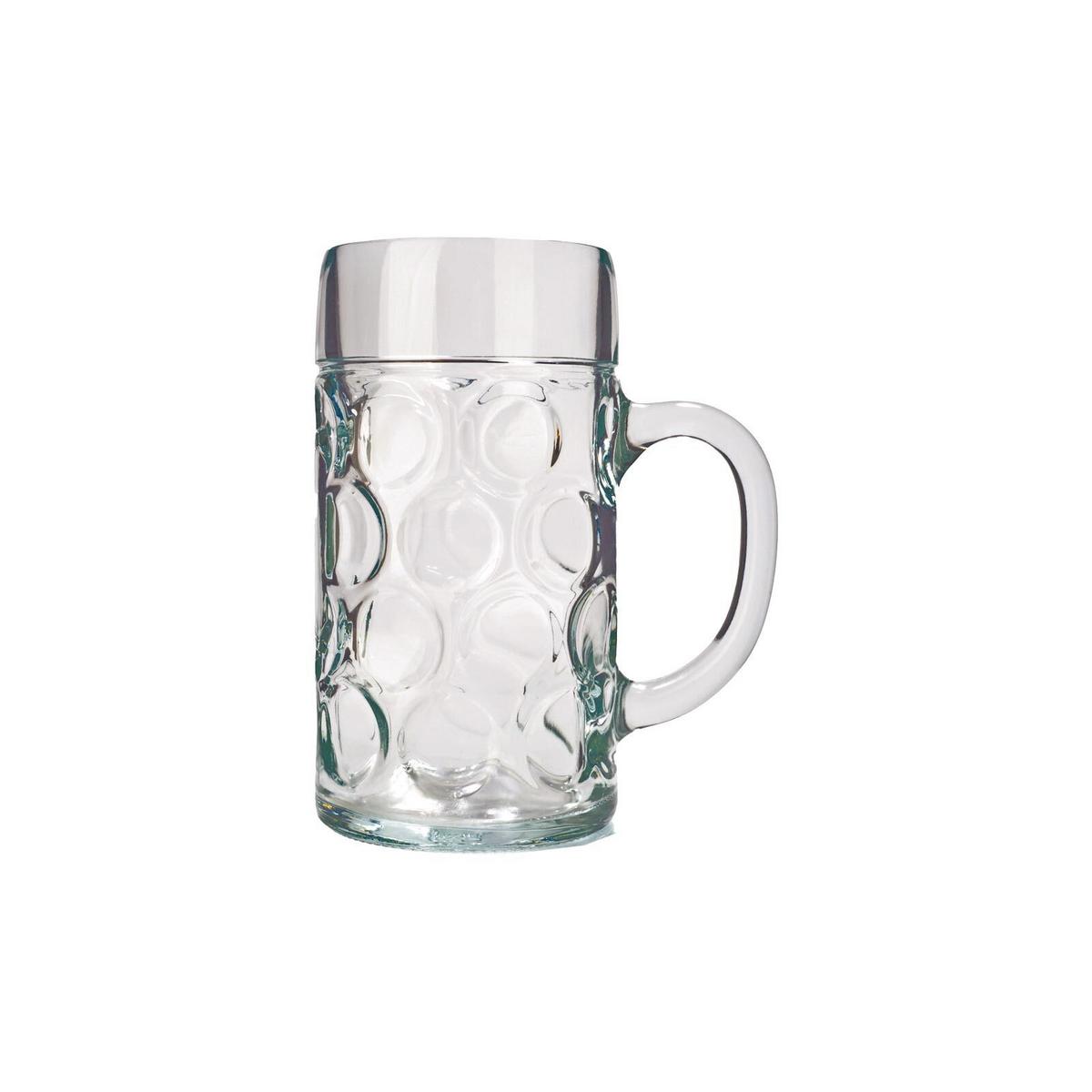 BIER- & MASSKRÜGE-SET Isar transparent 0,5l + 1l 12er Set - Transparent, Glas (0.001L) - Stölzle Lausitz
