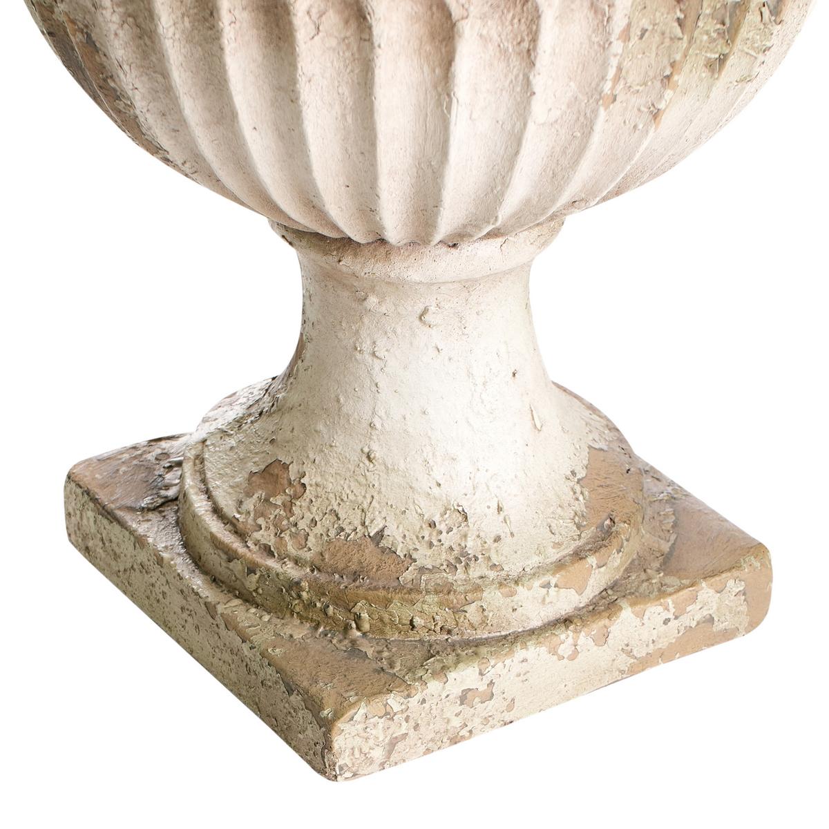 BLUMENKÜBEL Beige Deskati - Beige, Naturmaterialen (42cm) - Beliani