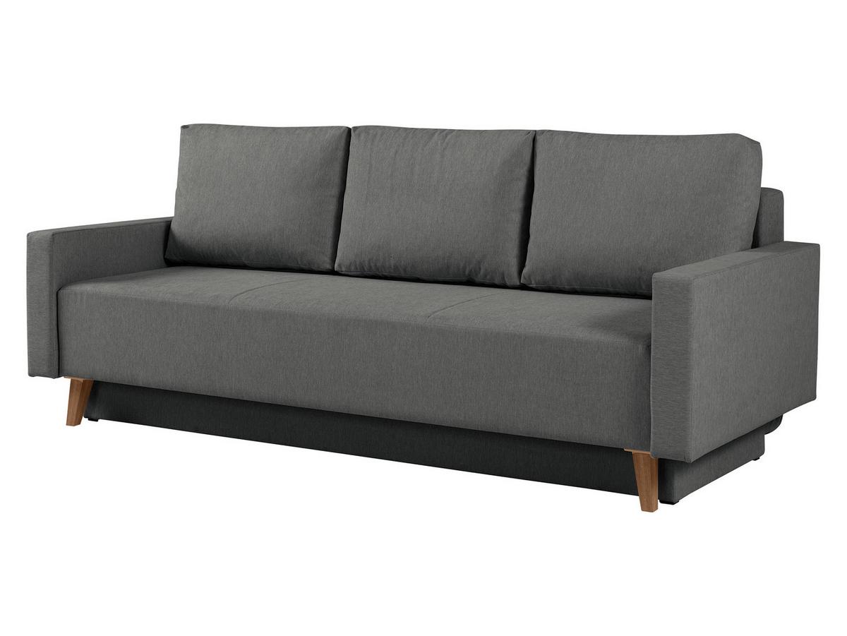 SCHLAFSOFA Oviedo - Grau, Holz/Kunststoff (215/86/95cm) - MIRJAN24