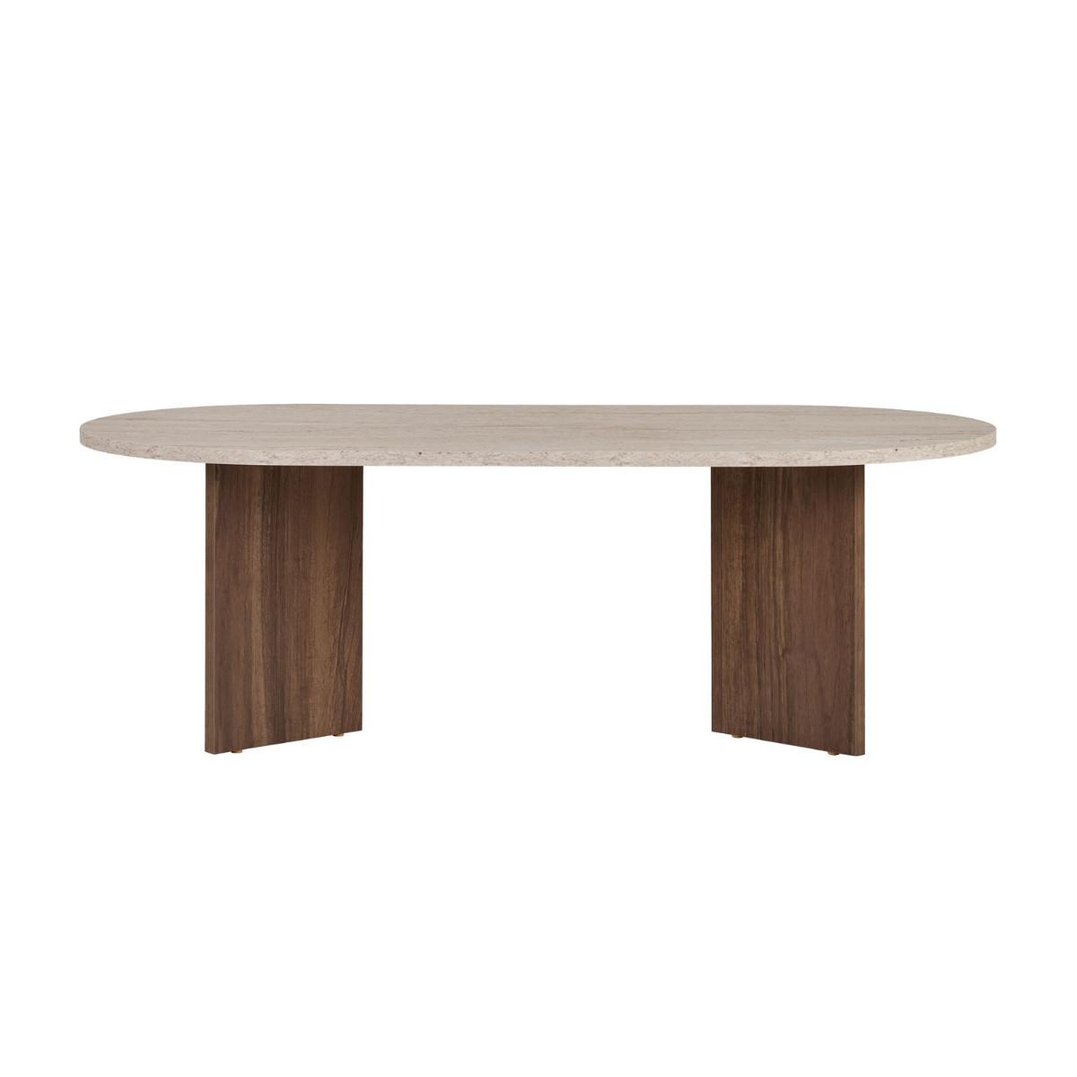 COUCHTISCH - iris 119/60/39,8 cm - Eichefarben, Holzwerkstoff (65/60/39.8cm) - Calicosy