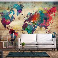 SELBSTKLEBENDE FOTOTAPETE Bunt 98/70 cm - Multicolor, Kunststoff/Textil (98/1cm) - KUNSTLOFT