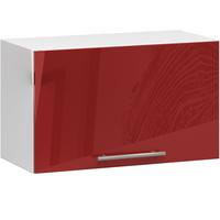 HÄNGESCHRANK Weiß, Rot Glanz 29/60/30 - Rot/Weiß, Holzwerkstoff (60/29/30cm) - RAUMHIRSCH FURNITURE