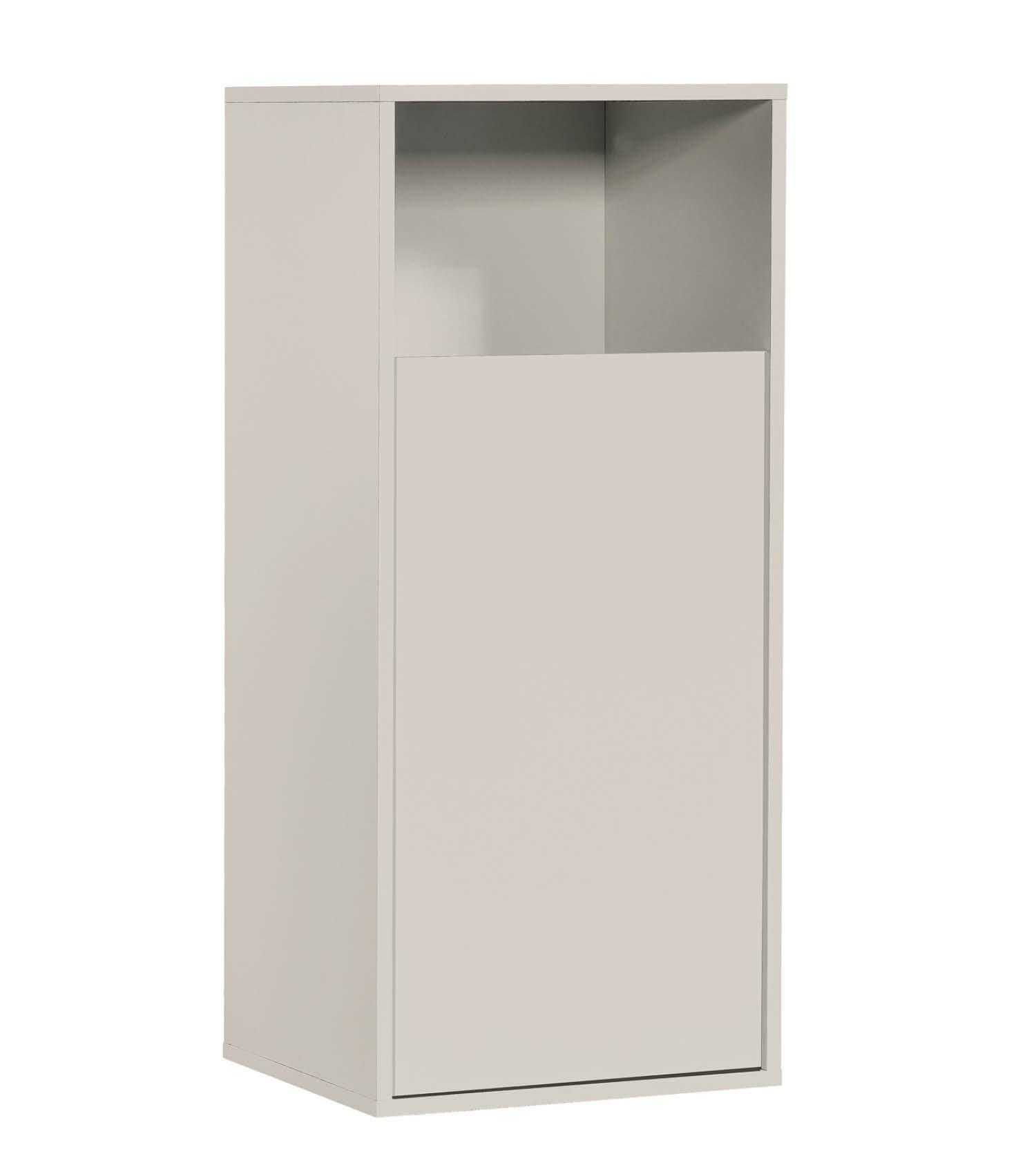 WÄSCHESCHRANK Der Wäschehüter - Beige, Holzwerkstoff (41/95/40cm) - Mokebo