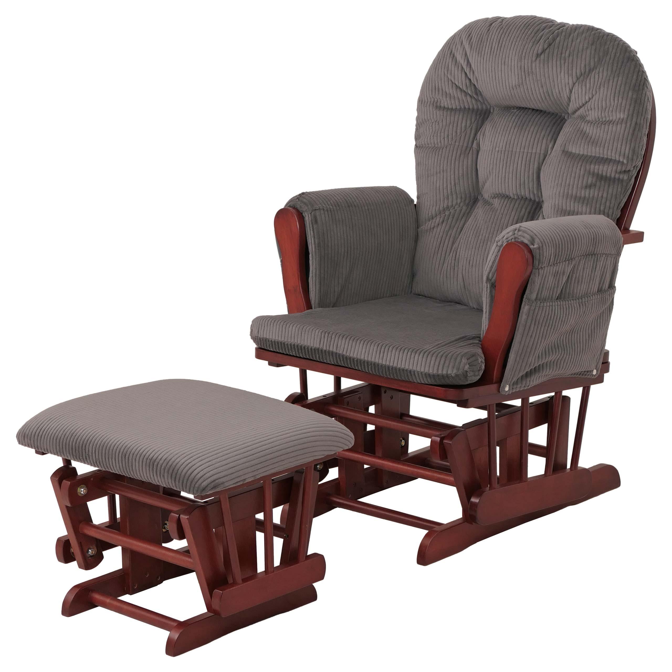 RELAXSESSEL Grau, Braun - Braun/Grau, Textil (74/103/71cm) - MCW