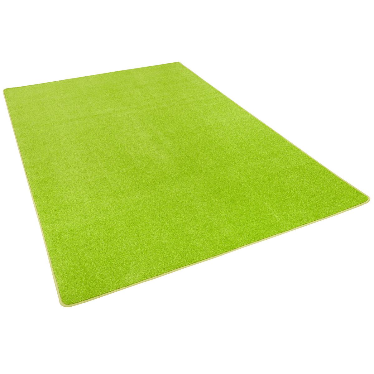 TREND VELOURS TEPPICH JOY - Limette, Textil (200/250cm) - Snapstyle
