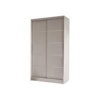 SCHWEBETÜRENSCHRANK Diego IV - Kaschmir, Holzwerkstoff/Metall (100/200/58cm) - MIRJAN24