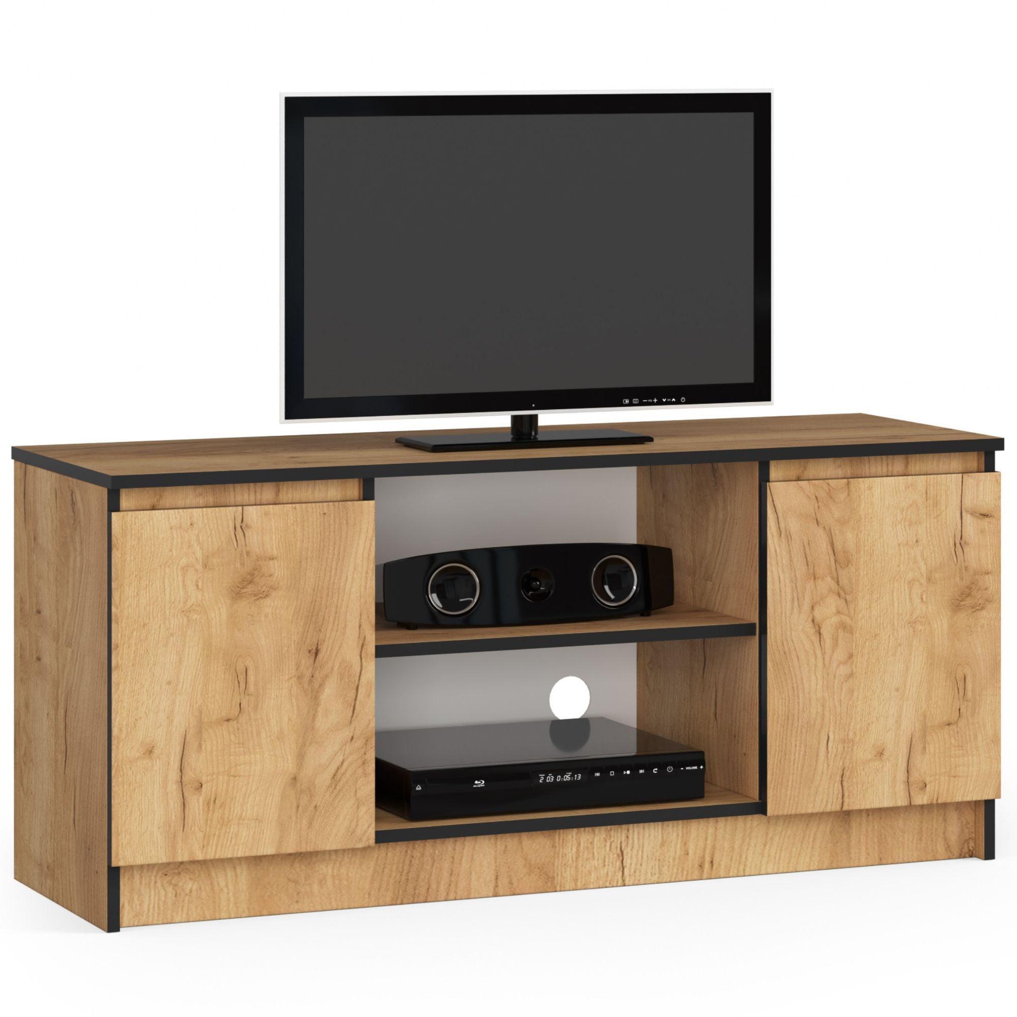 LOWBOARD Eiche Craft 55/120/40 - Eiche San Remo, Holzwerkstoff (120/55/40cm) - RAUMHIRSCH FURNITURE