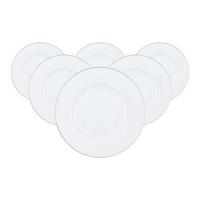 FRÜHSTÜCKSTELLER Anmut Platinum No.1 weiß ø 22,5 cm 6er Set - Weiß, Keramik (22.5cm) - Villeroy & Boch