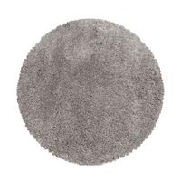 HOCHFLORTEPPICH SALZACH, einfarbig, Beige, Ø 200 cm - Beige, Textil (200/200cm) - KADIMA DESIGN