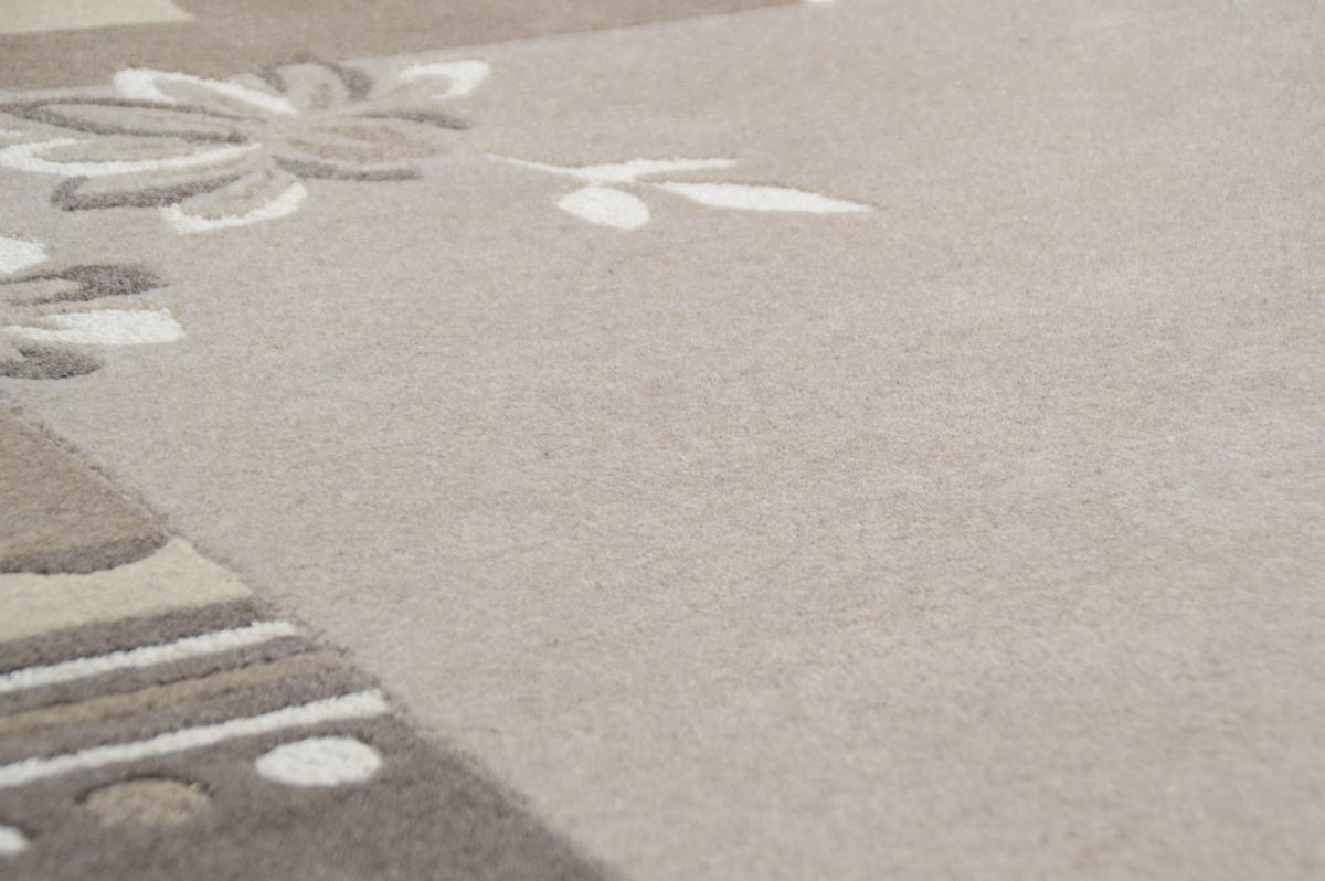 TUFTTEPPICH Napura 140x200 cm - Beige, Textil (140/200cm) - THEKO