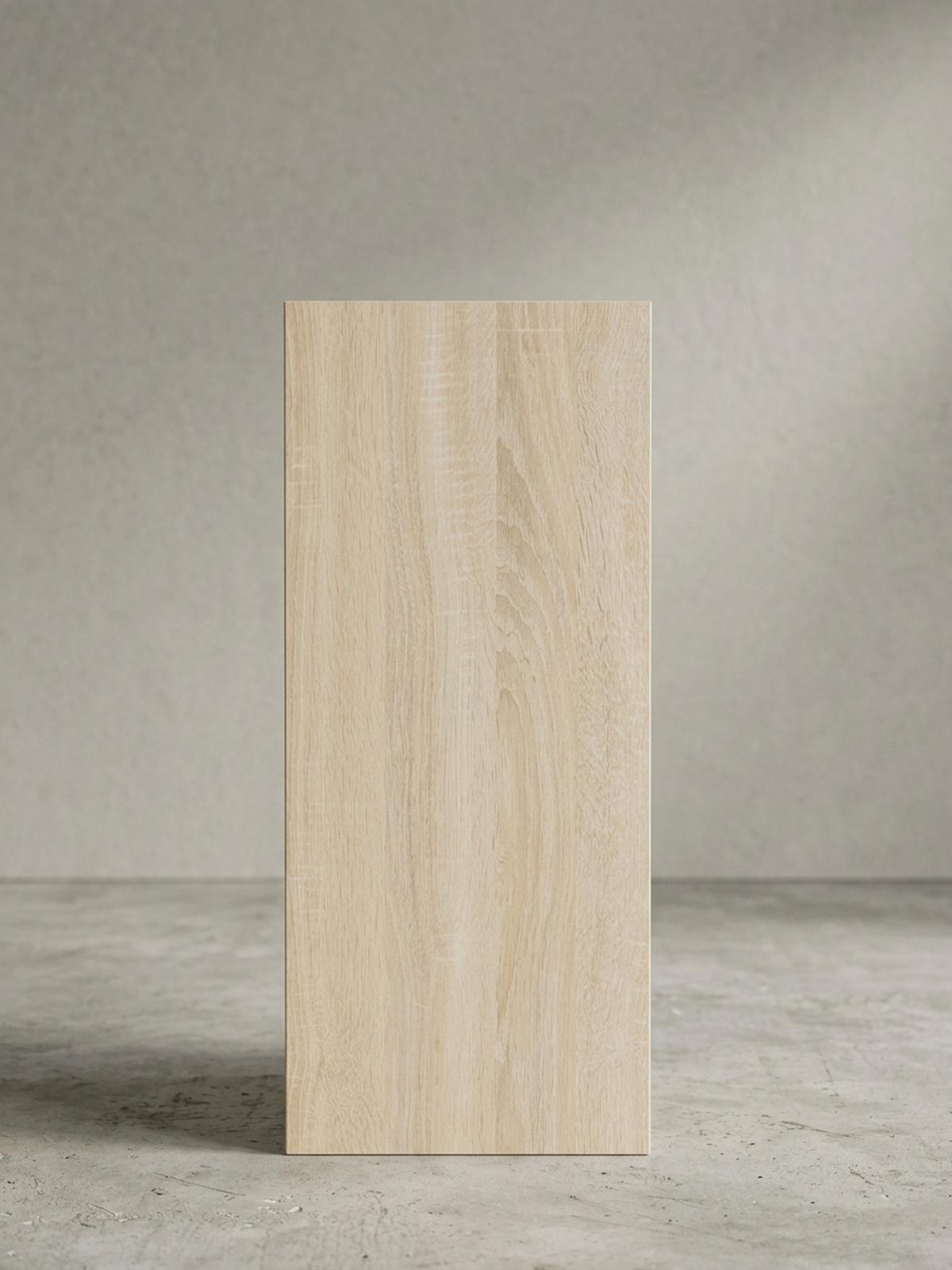 REGAL Melamin 2 Fächer Kompakt CERVINO, Beige 30x30x60 cm - Beige, Holz (30/60/30cm) - KADIMA DESIGN