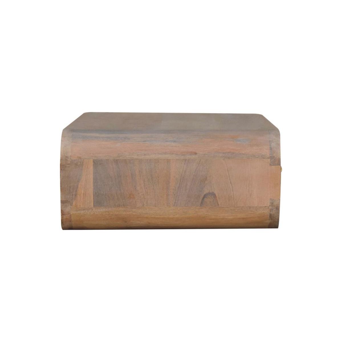 NACHTTISCH in Eichenoptik, 1 Schublade, Karamellbraun - Braun, Holz/Metall (32/15/50cm) - Artisan Furniture