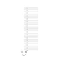 BADHEIZKÖRPER elektrisch Iron EM 500x1600 mm Weiß mit Heizstab 1200W - Weiß, Metall (50/160/3cm) - LuxeBath