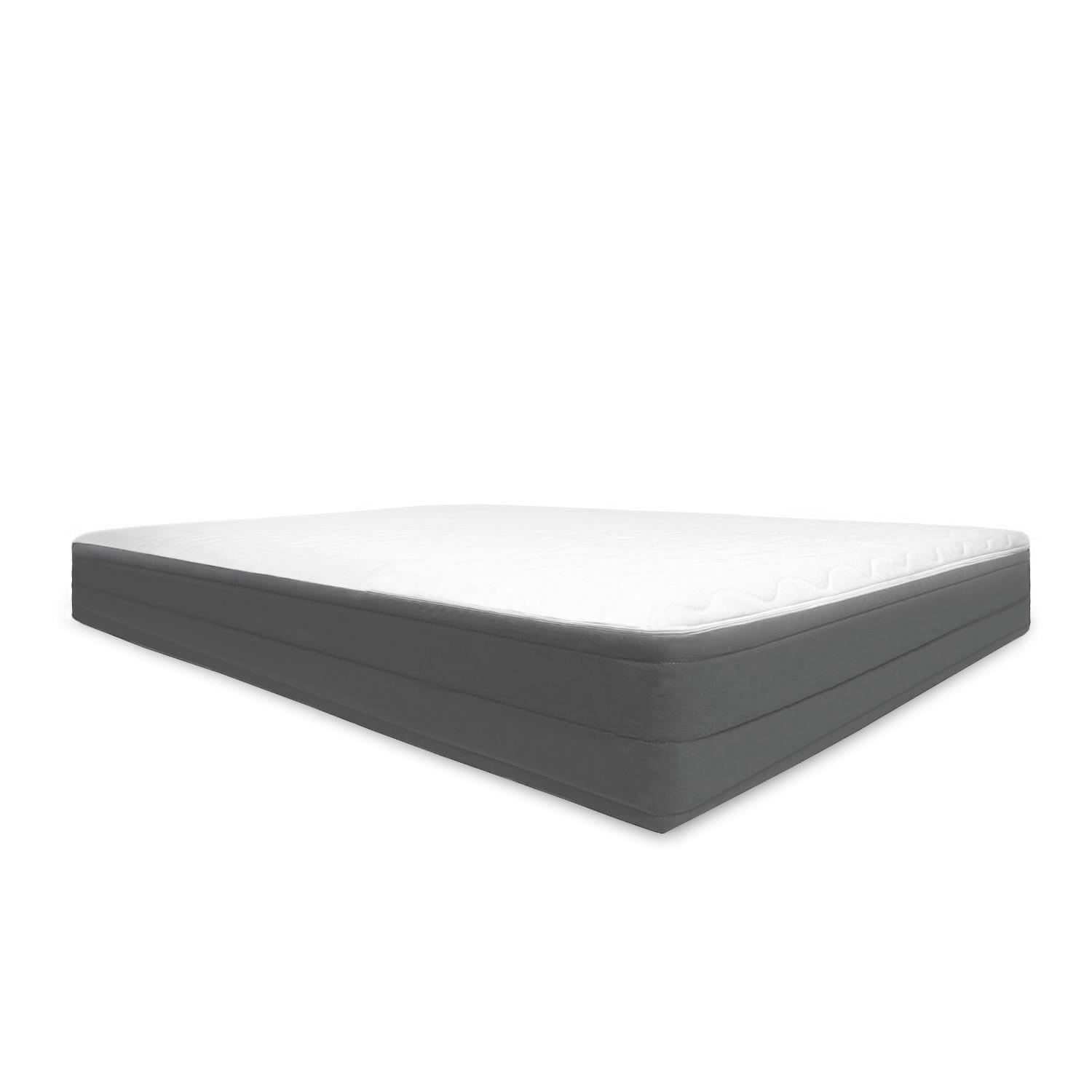 WENDEMATRATZE 90x200 cm – Kaltschaummatratze 7-Zonen H2/H3 mit waschbarem Bezug, ca. 17 cm - Weiß, Textil (90/200cm) - Mister Sandman