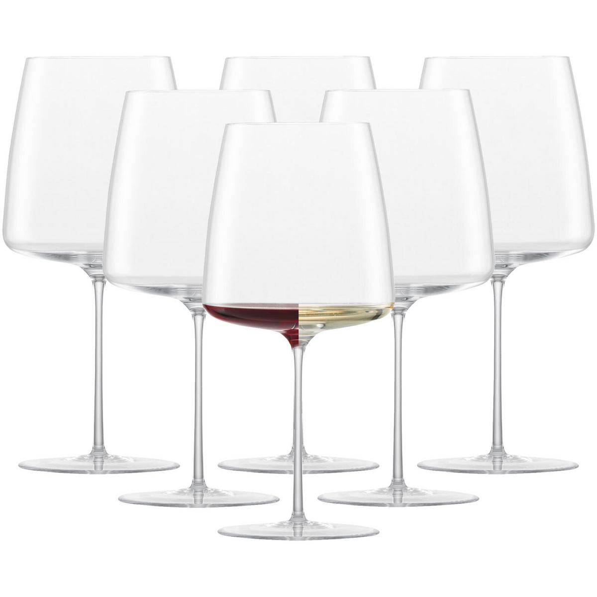 Zwiesel Glas ROTWEINGLÄSER SAMTIG & ÜPPIG Simplify transparent 740 ml 6er Set online kaufen ➤ mömax