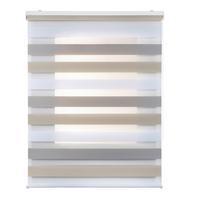 DOPPELROLLO Dreifarbig 120x250 cm - Multicolor, Kunststoff (120/250cm) - STORESDECO
