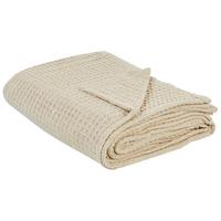 DECKE Beige 220 x 240 cm Chagyl - Beige, Textil (220/240cm) - Beliani