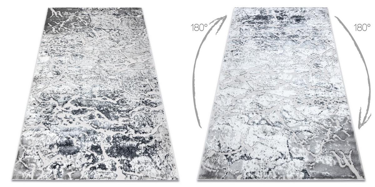 TEPPICH Mefe 280/370 cm - Grau, Textil (280/370cm) - rugsX