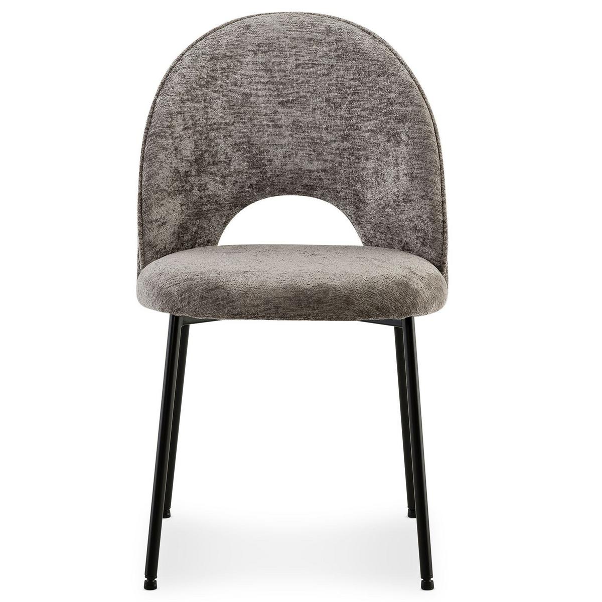 ESSGRUPPE DONOVAN SERENA 7er Set schwarz - Schwarz, Metall - IDIMEX