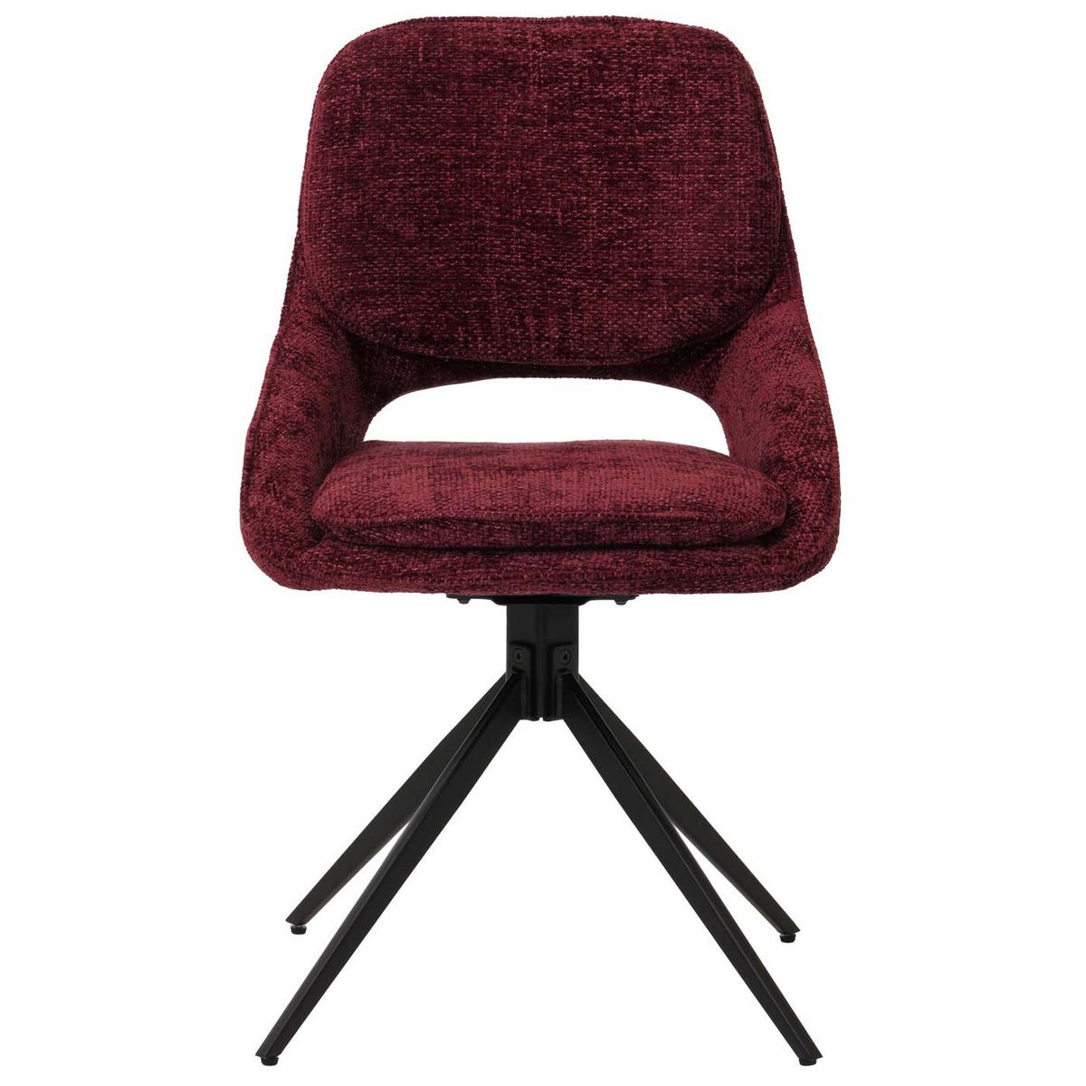 ESSZIMMERSTUHL Bordeaux 6er-Set - Bordeaux, Textil (55/87/55cm) - MCW