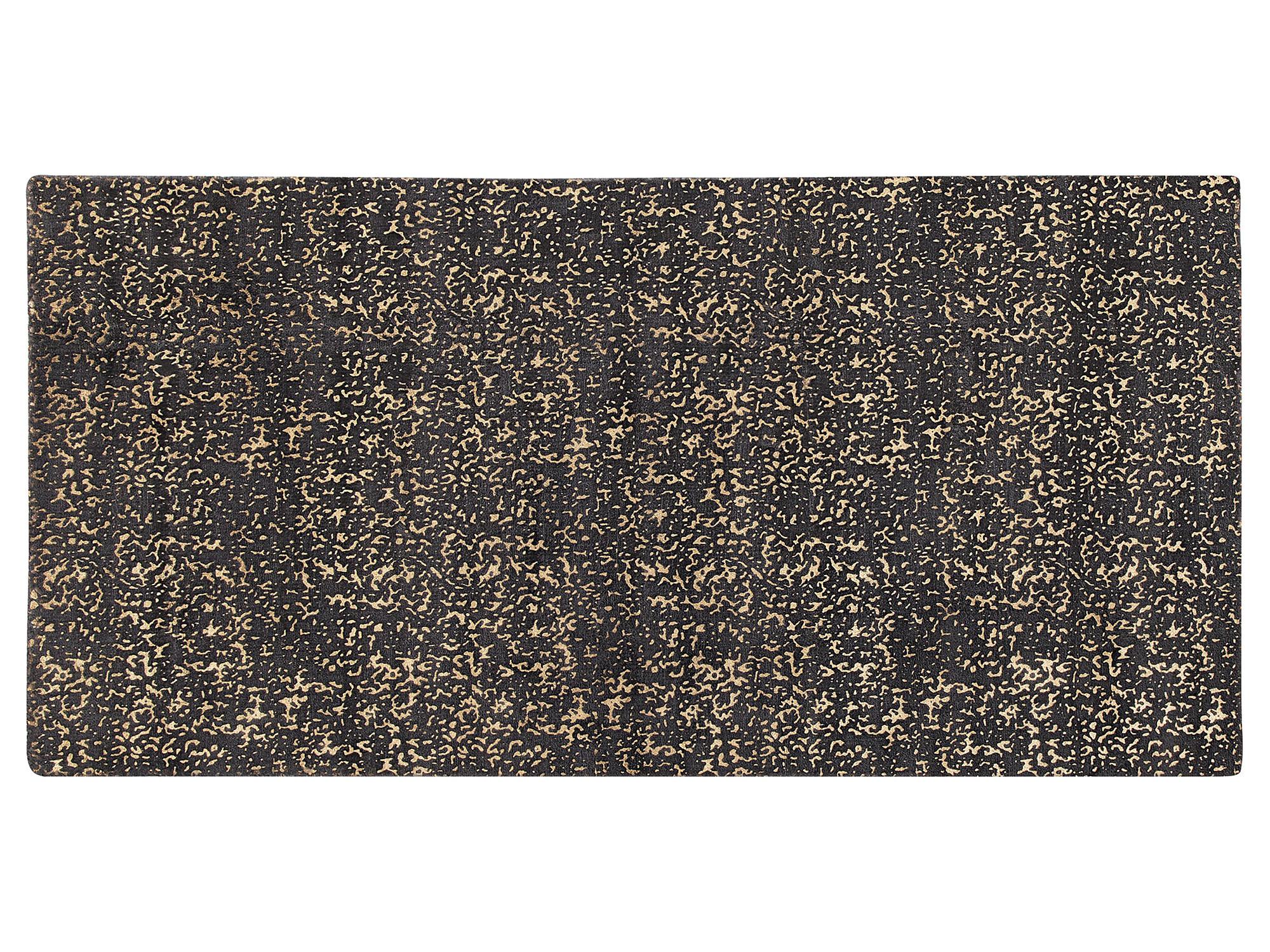 KURZFLOR-TEPPICH Esel 150/80 cm - Grau, Naturmaterialen (80/150cm) - Beliani