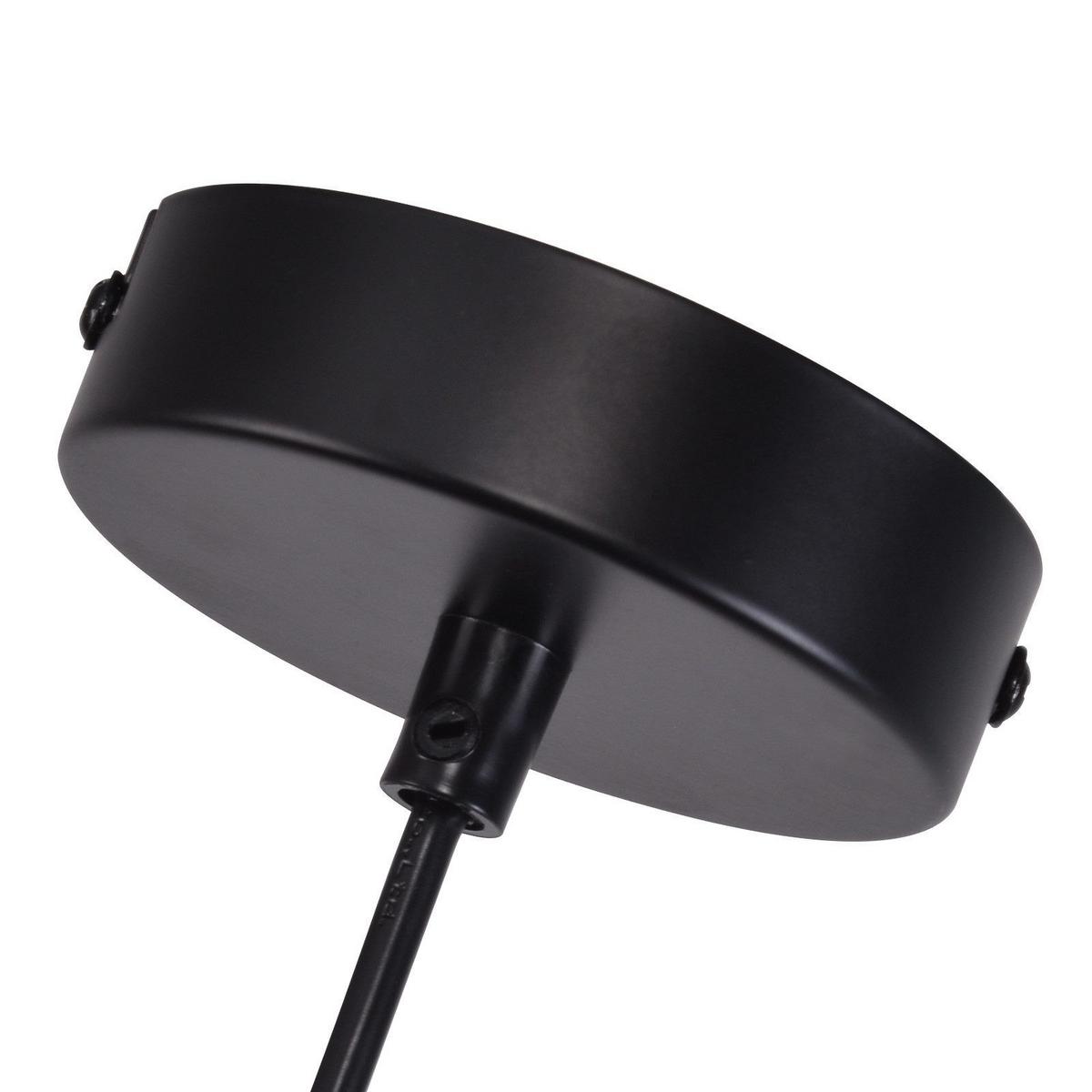 PENDELLEUCHTE Marklund 9/9/140 cm - Schwarz, Metall (9/9/140cm) - Nettlife