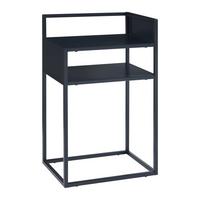 BEISTELLTISCH Riihimäki - Schwarz, Metall (30/40/65cm) - [en.casa]