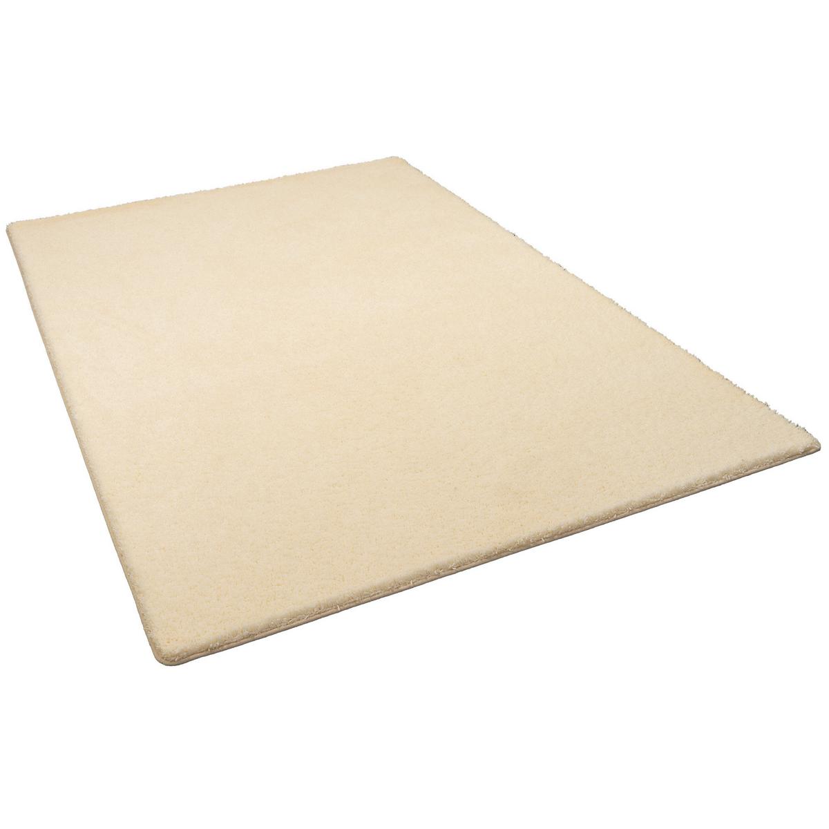 HOCHFLOR SHAGGY TEPPICH PALACE - Creme, Textil (80/400cm) - Snapstyle